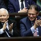 Jarosław Kaczyński i Arkadiusz Mularczyk