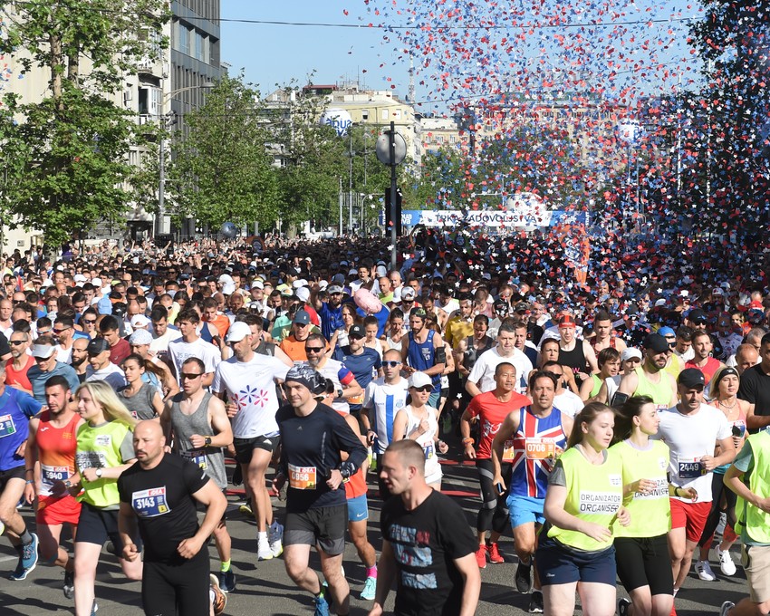 Ove godine se održava 36. Beogradski maraton