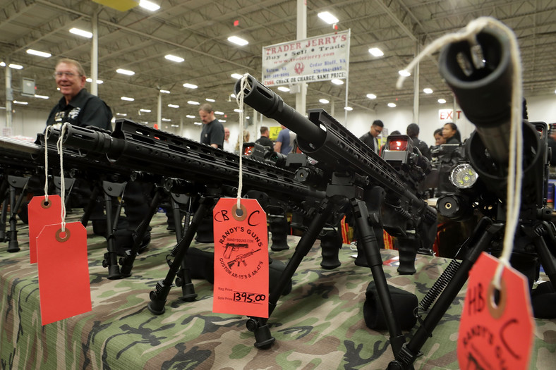 Targi broni w Wirginii w USA