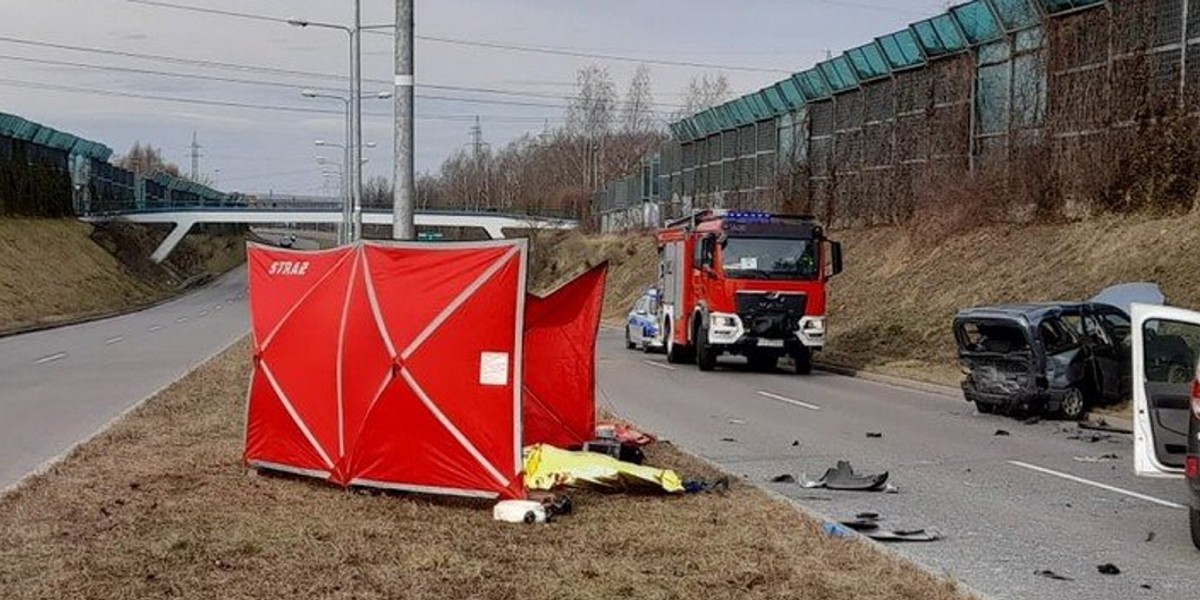 Zatrzymał się na drodze, żeby usunąć przeszkodę. Chwilę później skonał tam mężczyzna.