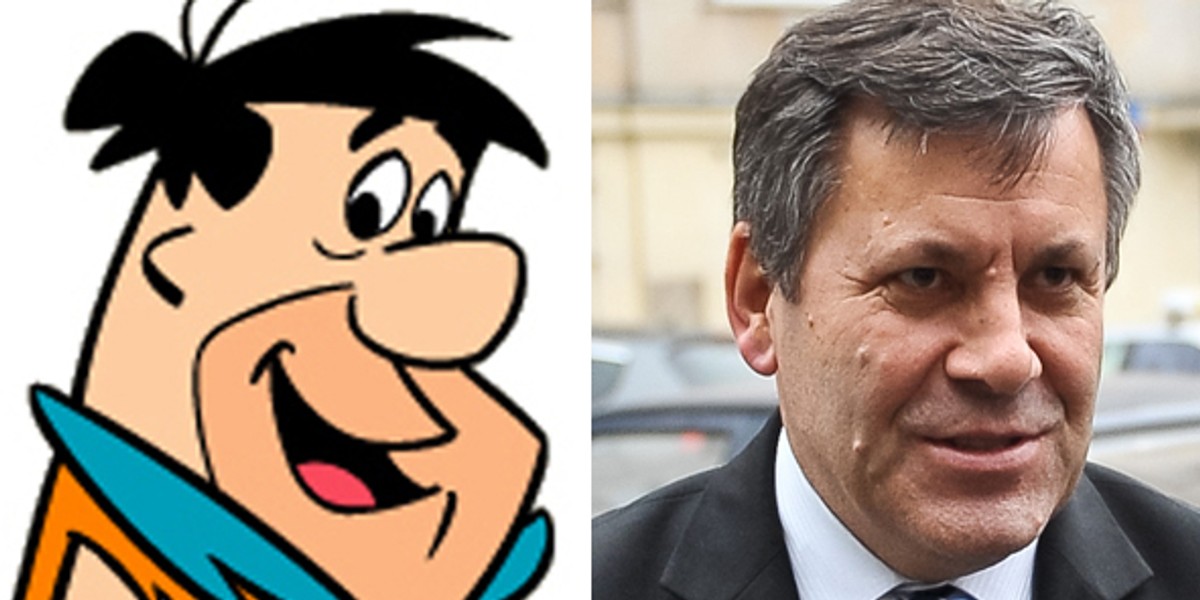 Fred Flinstone i Janusz Piechociński