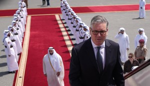 Kir Starmer u Dohi, Katar