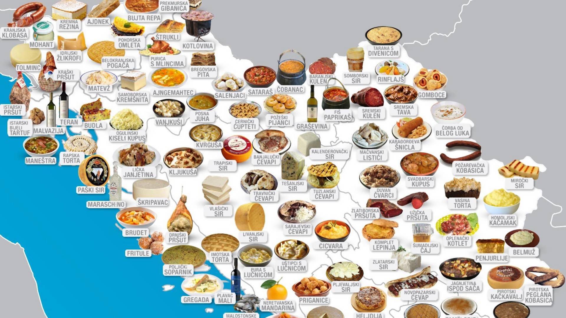 Ovaj sajt će vam pokazati gde se jede najbolja hrana u bivšoj Jugoslaviji i bićete gladni čim vidite slike