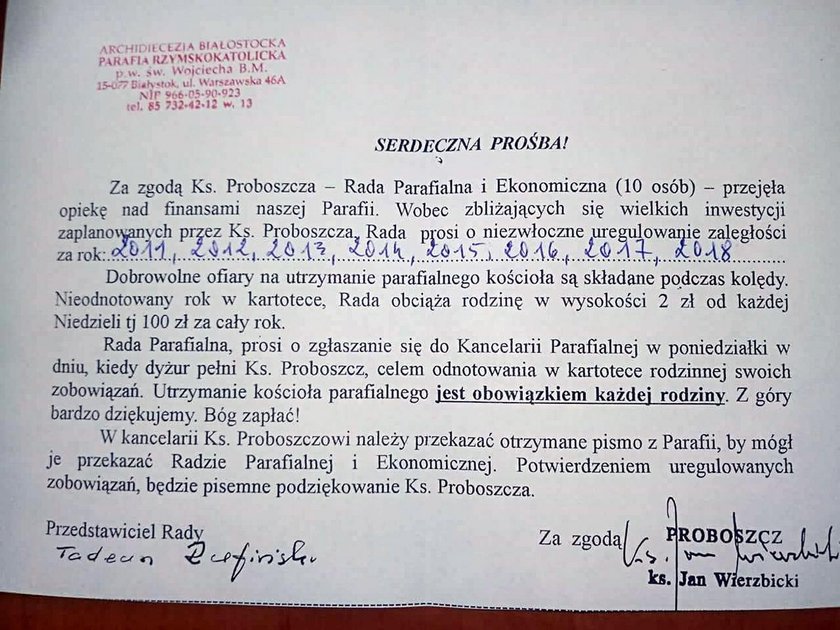 Nie przyjmujesz kolędy? To płać!