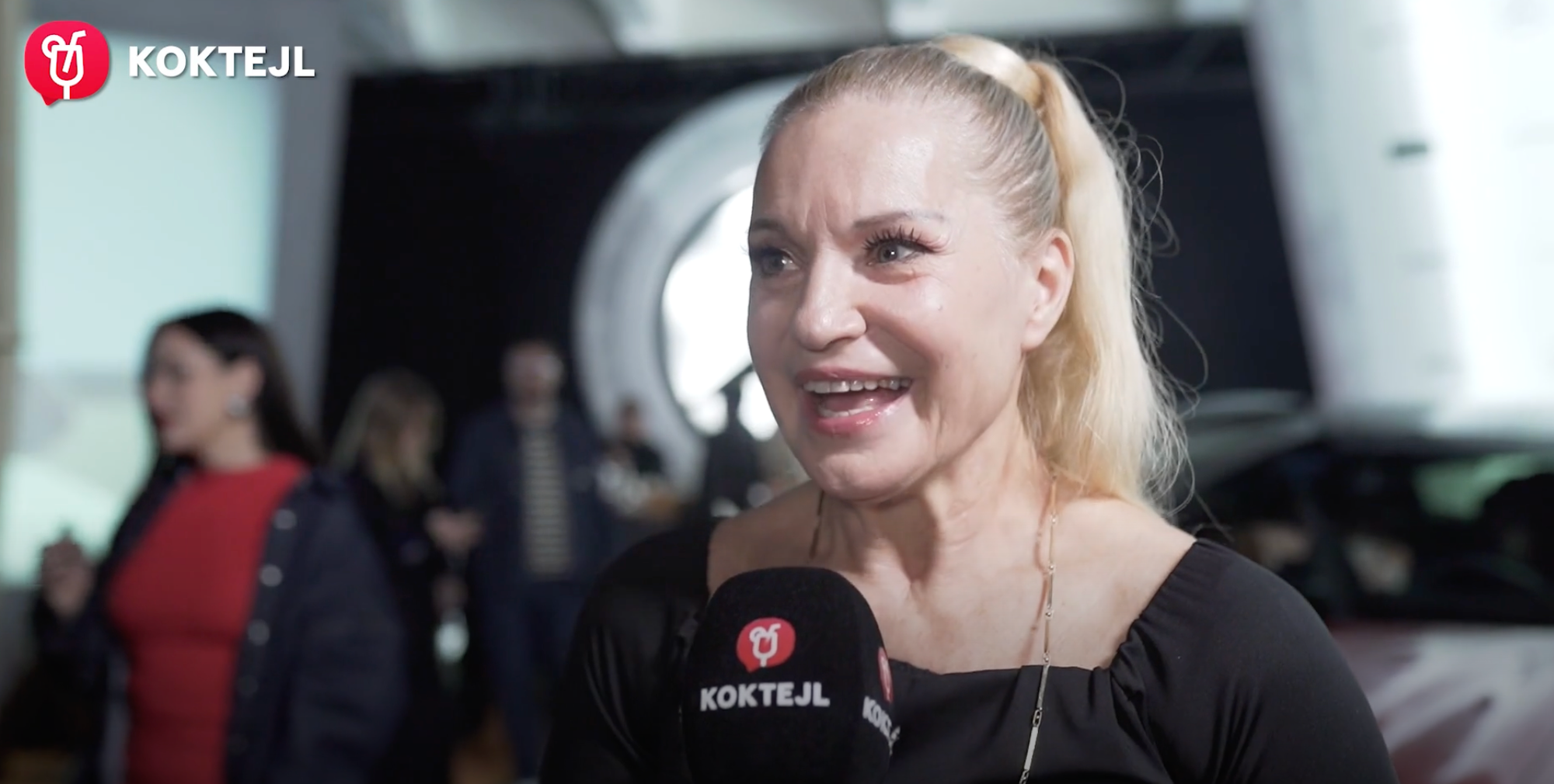 Speváčka a moderátorka Marcela Molnárová.