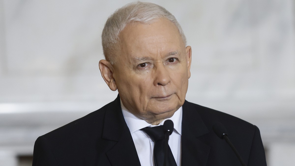 Prezes PiS Jarosław Kaczyński