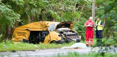 Wypadek busa. 5 osób nie żyje