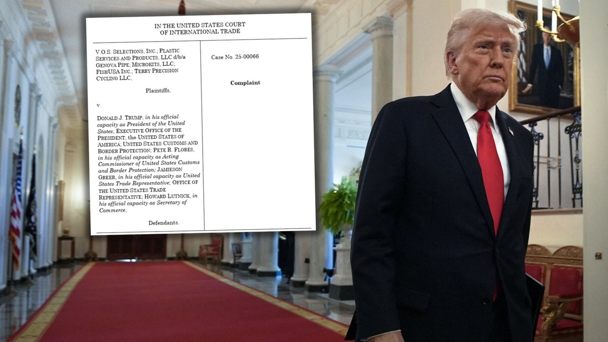 Amerykańscy przedsiębiorcy idą do sądu w sprawie ceł Donalda Trumpa. "Niekonstytucyjna uzurpacja"