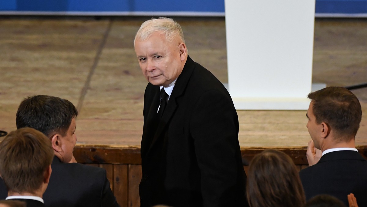 Prezes PiS Jarosław Kaczyński