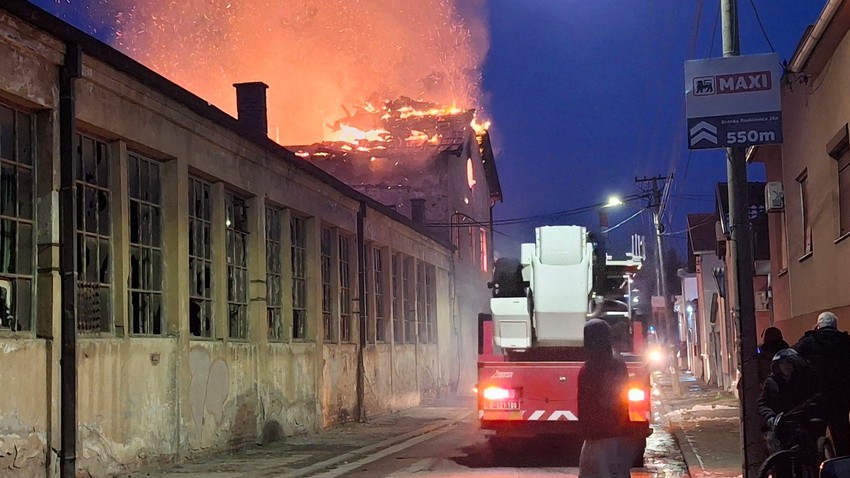 Požar u Nišu