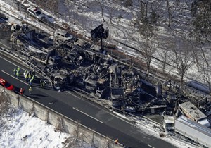 Lančani sudar u Japanu