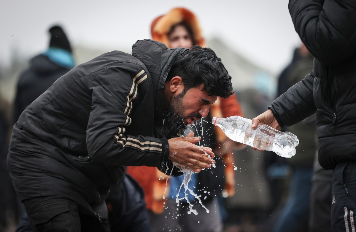 Migranci, granica polsko-białrouska