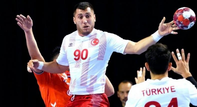 Cemal Kütahya, capitaine de l'équipe nationale turque de handball.