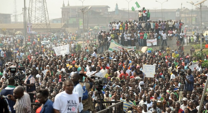 Nigerian citizens take to the streets for Occupy Nigeria protests