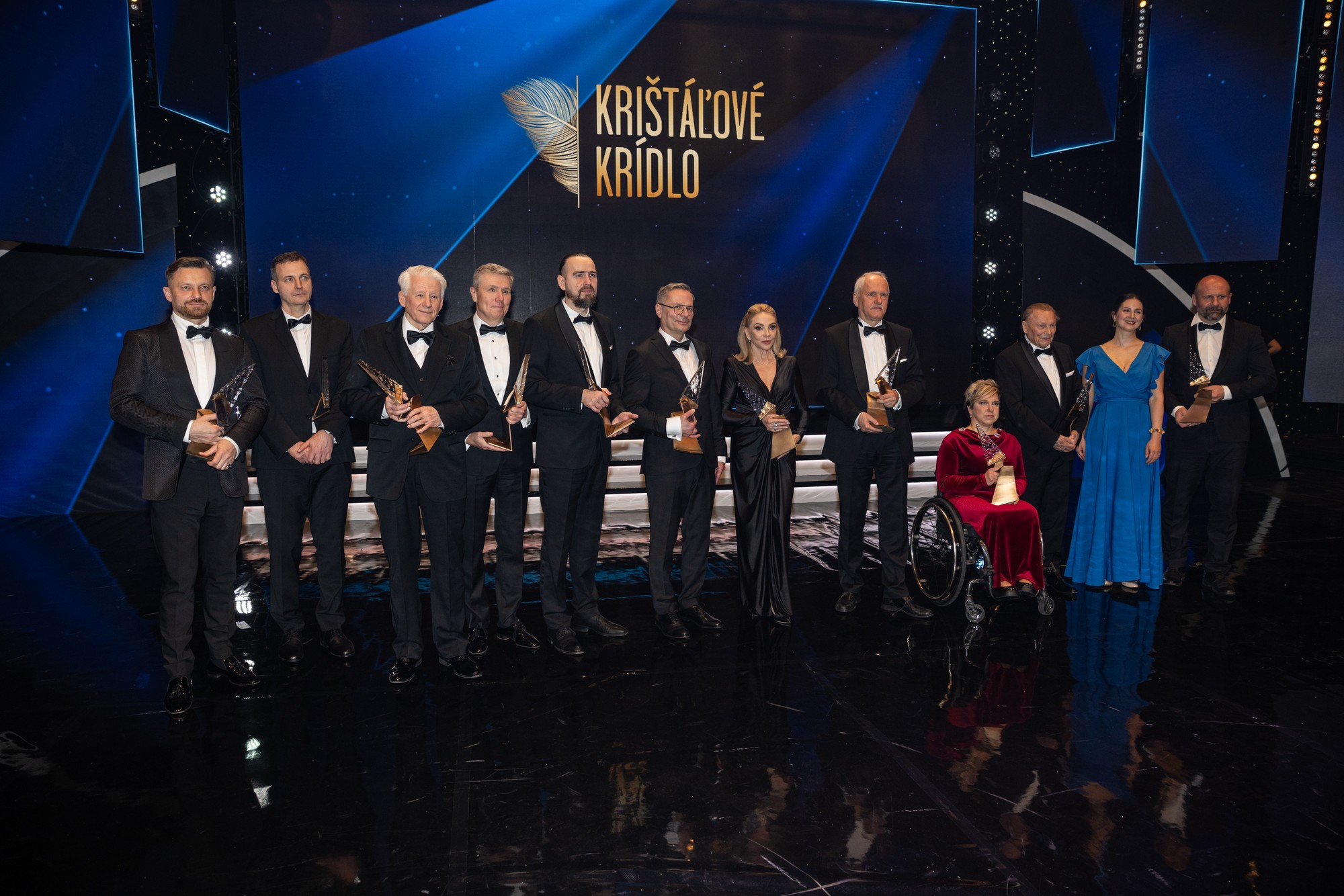 Krištáľové krídlo za rok 2024.