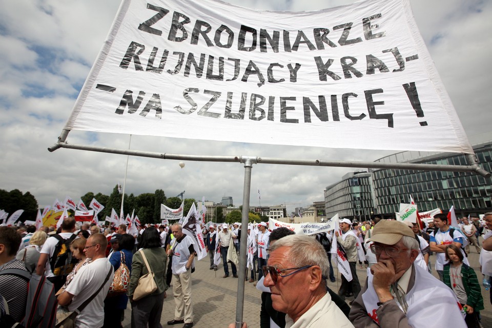 NSZZ "Solidarność": dość biedy