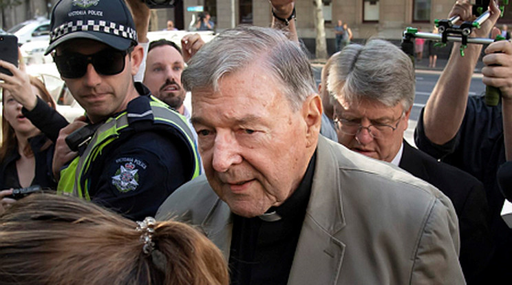 81 éves korában elhunyt George Pell bíboros, akit korábban pedofília miatt  ítéltek el /Fotó: MTI/AAP/David Crosling