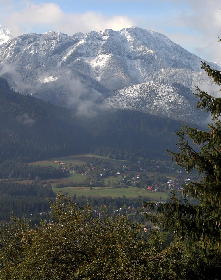 Śnieg w Tatrach