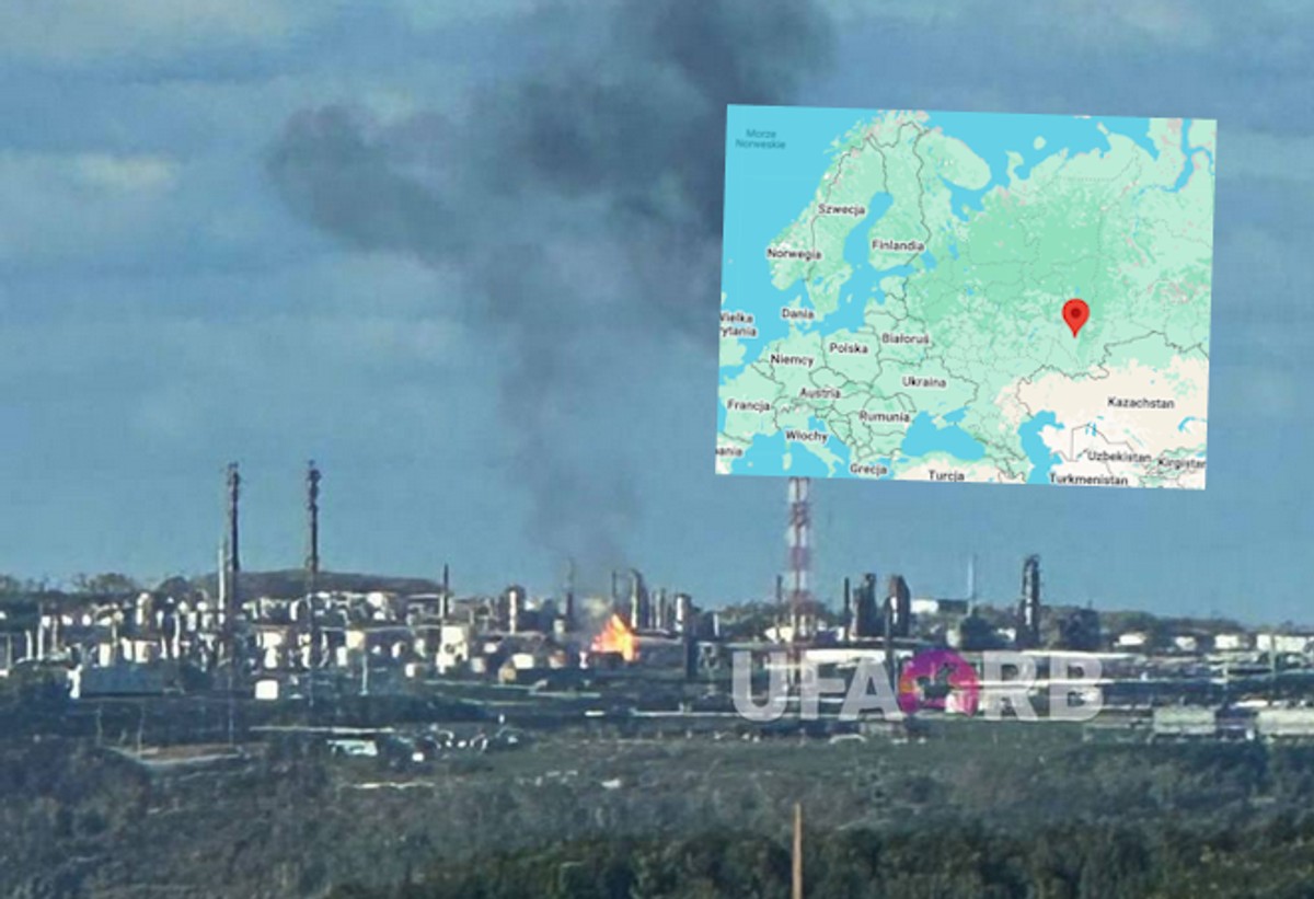 Dron uderzył w rafinerię ropy w Ufie. Rosja traci swoje możliwości produkcyjne