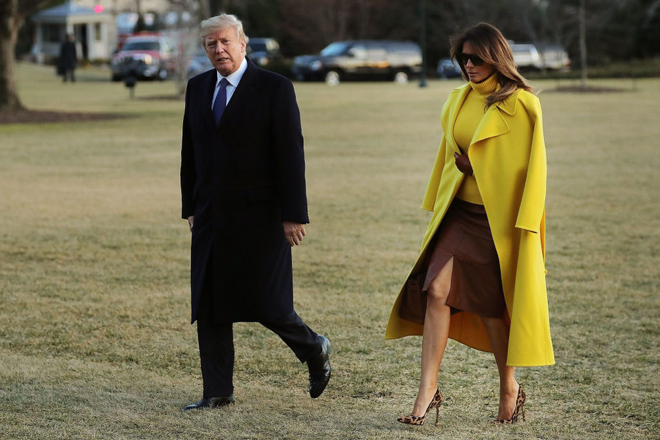 Melania Trump zachwyca stylizacjami