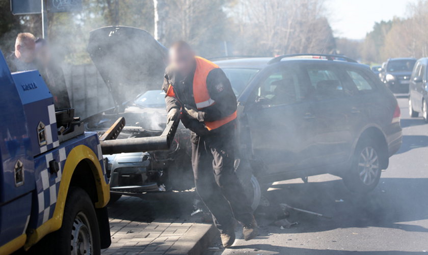 Wypadek 76-latka pod Zieloną Górą na trasie śmierci 