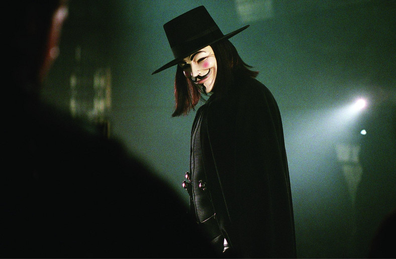 "V jak Vendetta" - kadr z filmu