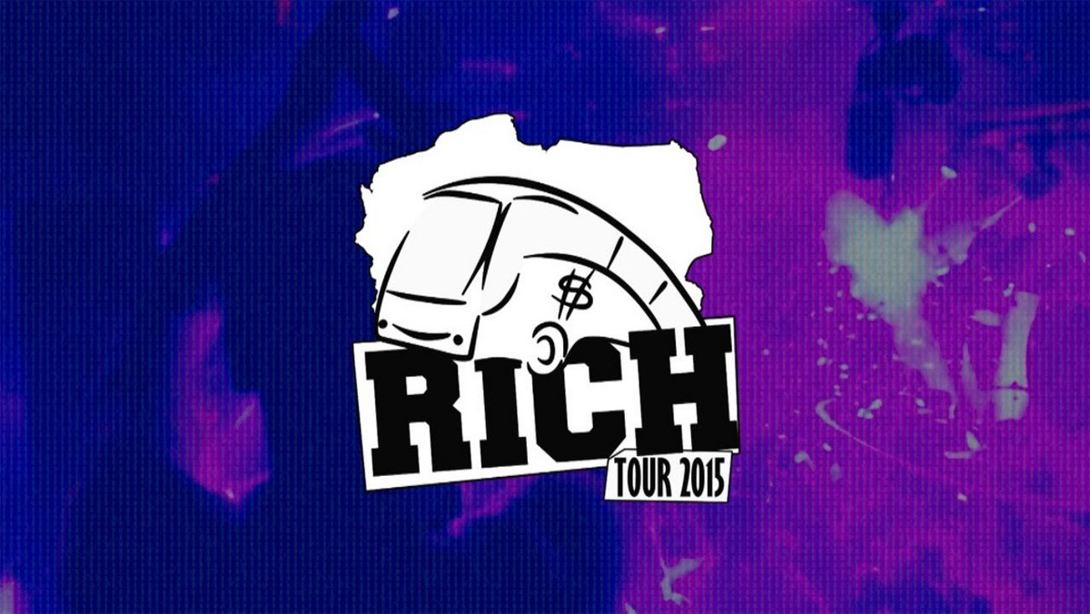 Najwięksi polscy YouTuberzy, czyli Gimper, Isamu, Izak, Rojo, Mandzio, Nitro i Rojo wyruszają w Rich Tour 2015. Trasa wystartuje 6 grudnia i dotrze do dziesięciu miast. Atrakcją będzie nie tylko spotkanie z YouTuberami, ale też koncerty Gimpsona, sety DJ-a Roko, konkursy oraz afterparty. Szczegóły dotyczące Rich Tour 2015 można znaleźć poniżej.