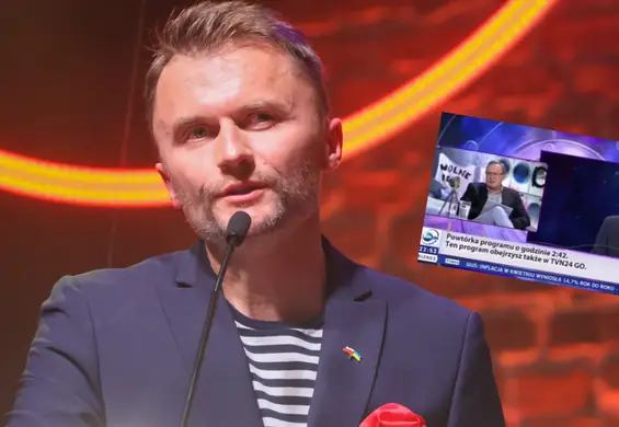 Niesmaczne żarty na antenie TVN24. Stacja i Piotr Jacoń reagują