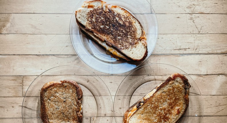 I love grilled cheese, so I wanted to try out a few popular recipes.Meredith Schneider