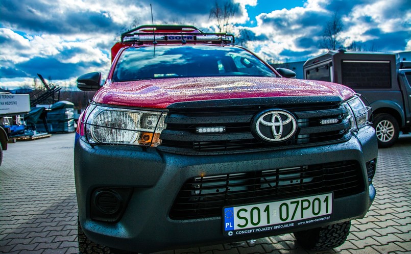 Toyota HILUX dla GOPR