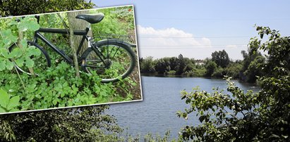 Ciało dryfowało po tafli zbiornika. Niedaleko znaleziono rower. Policja szuka tajemniczej kobiety