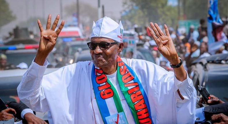 President Muhammadu Buhari says five million Nigerians have been lifted out of extreme poverty in the last three years [Bayo Omoboriowo]