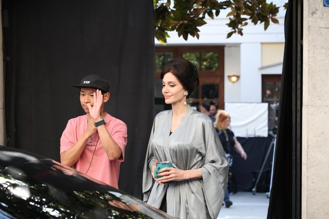 Anđelina Džoli na snimanju filma o Mariji Kalas u Grčkoj