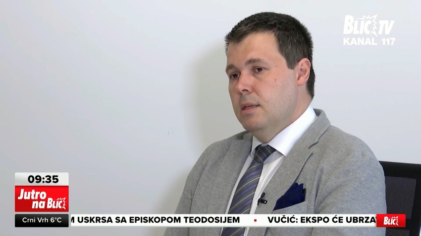 Ognjen Božović, advokat porodica stradale dece u OŠ "Vladislav Ribnikar"