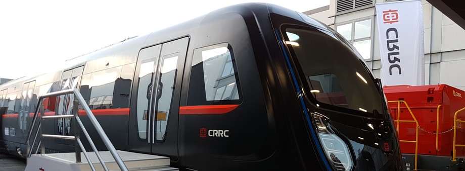 CRRC zaprezentowało na InnoTrans wagon metra Cetrovo