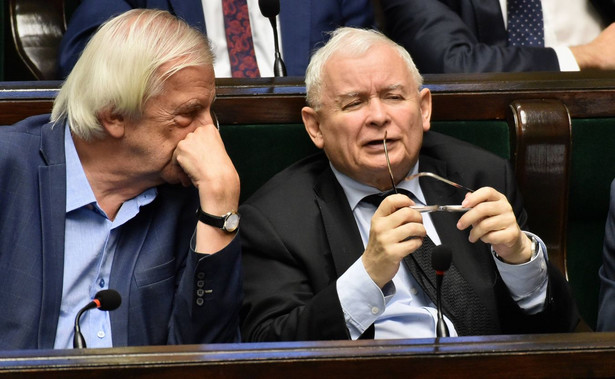 Ryszard Terlecki i Jarosław Kaczyński