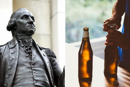 George Washington upijał wyborców i żołnierzy. Picie w Stanach ma długą tradycję i właśnie trwa cykliczny kryzys alkoholowy