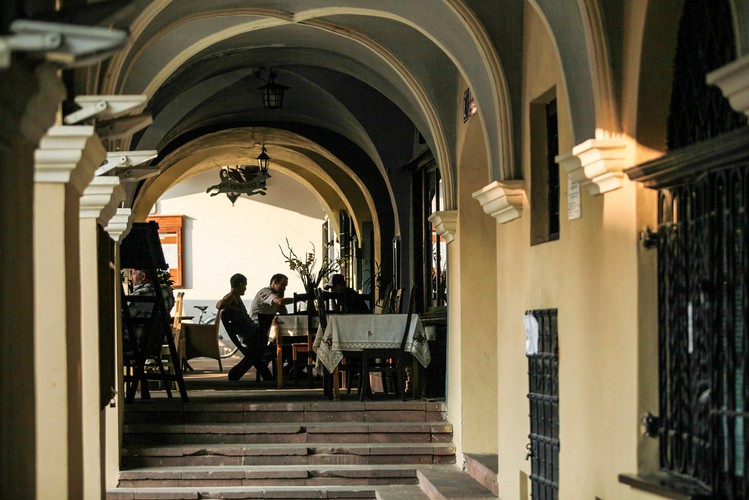 Piękny Kazimierz Dolny nad Wisłą