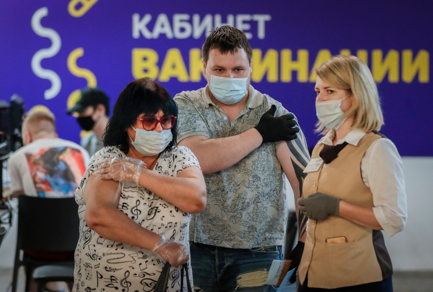 Vakcinisanje u Moskvi