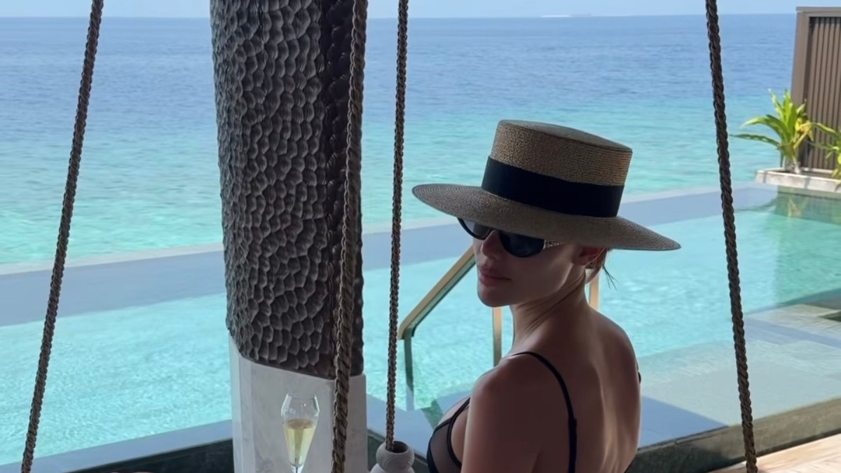 Iva Grgurić na Maldivima