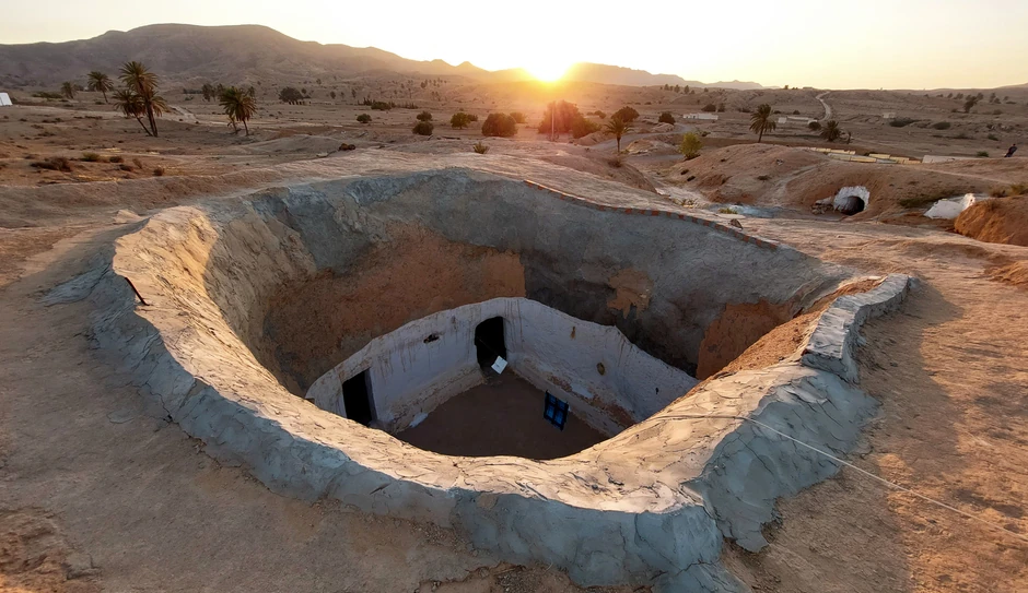 Tunis, smeštaj Au Trait d’Union.