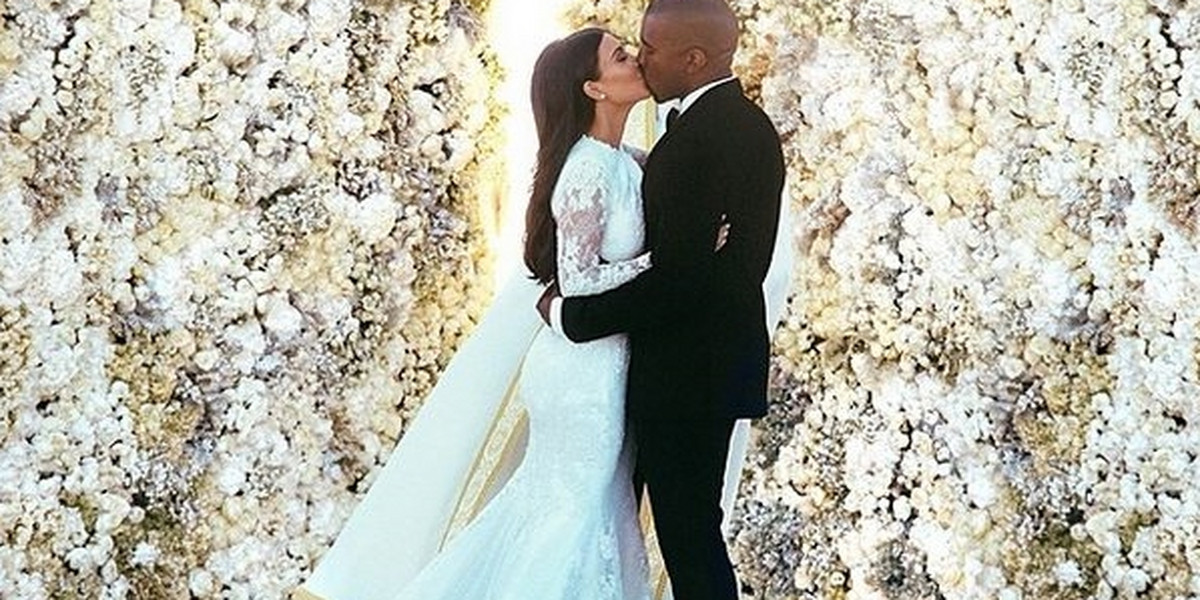 Zdjęcie Kim Karadashian i Kany'ego Westa bije rekordy popularności na Instagramie
