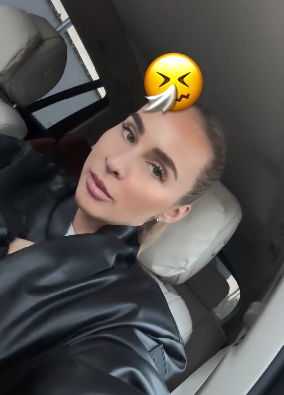 Influencerka Lucia Mokráňová. 