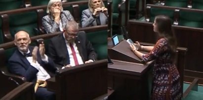 Tego jeszcze nie grali. Korwin-Mikke i Braun biją brawa Jachirze. I to nie jest żart