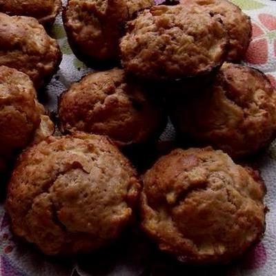 Fahéjas-almás muffin