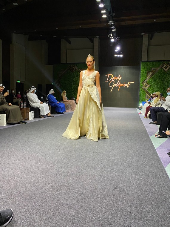 Pokaz Doroty Goldpoint na Fashion Week w Dubaju