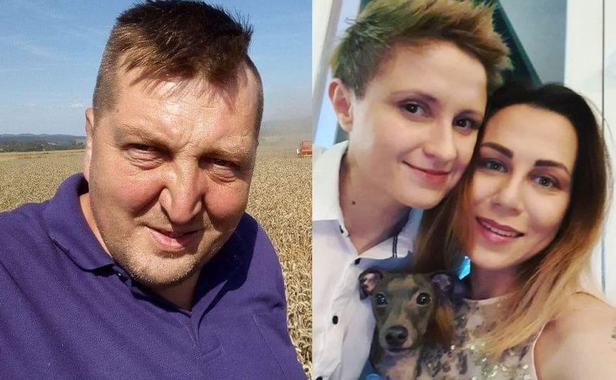Adam Kraśko, Krystyna Kamińska z partnerką