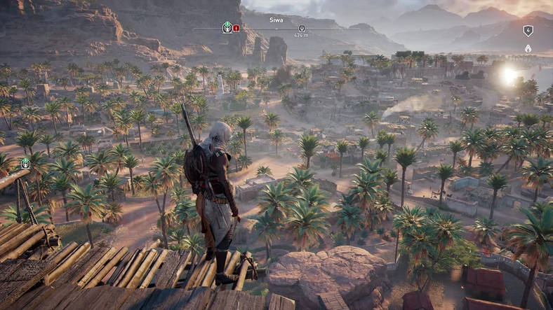 Assassin's Creed Origins - Punkt widokowy - PS4 Pro 1080p