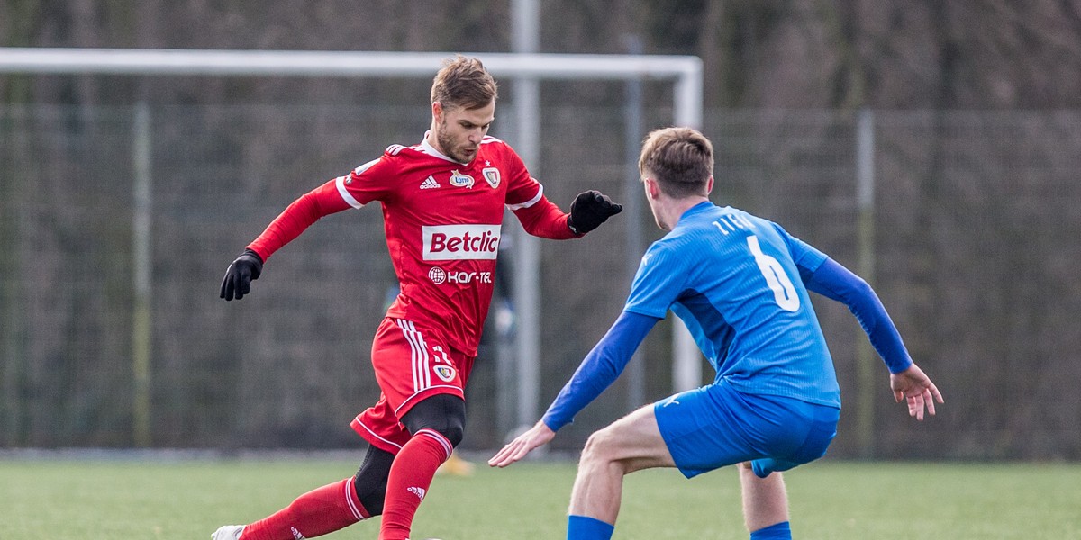 Pilka nozna. Sparing. Piast Gliwice - LKS Goczalkowice Zdroj. 15.01.2022