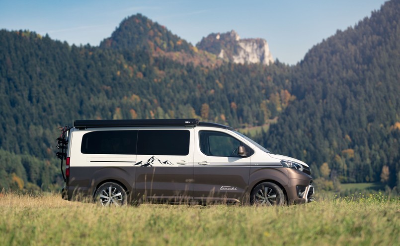 Toyota PROACE Verso jako kamper Tanuki